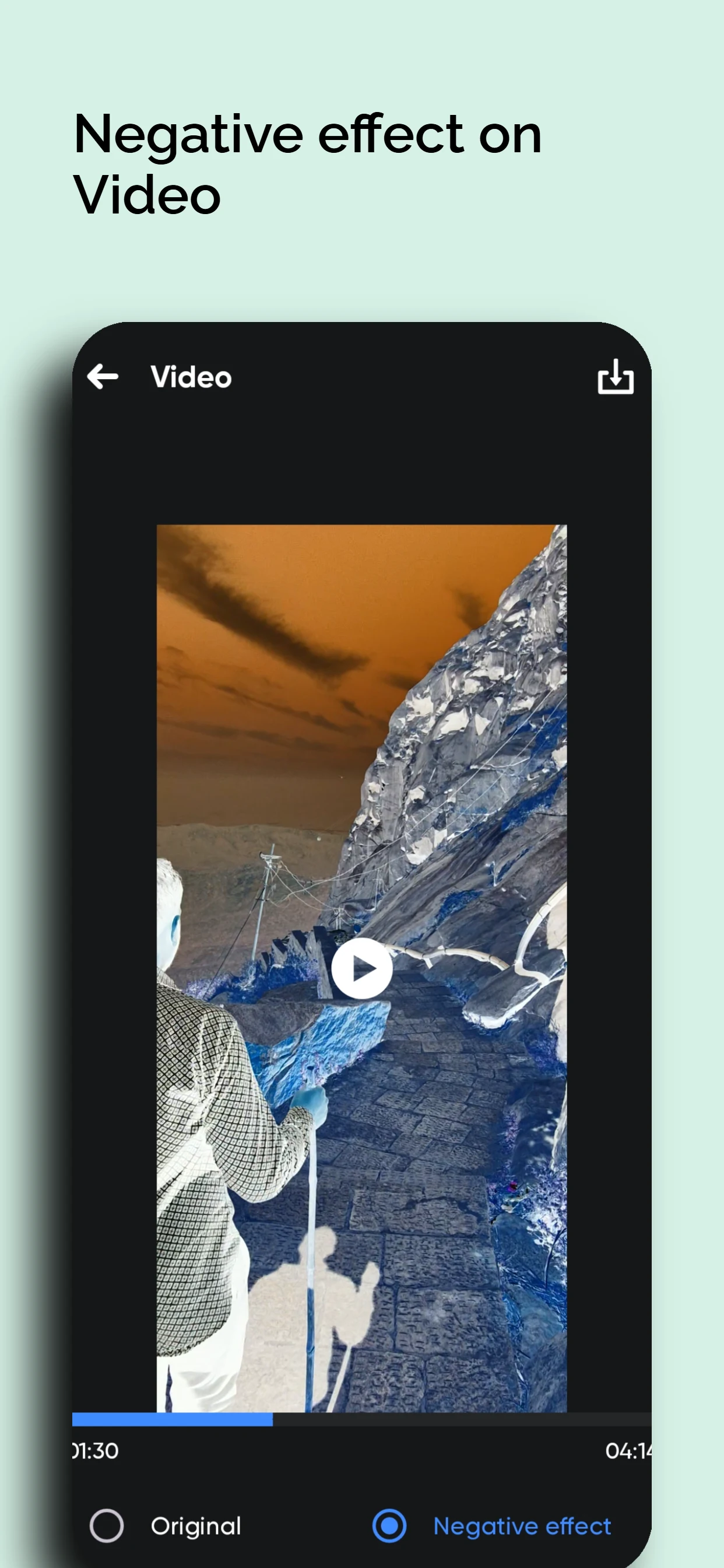 Negative: Image & Video Effect screenshot