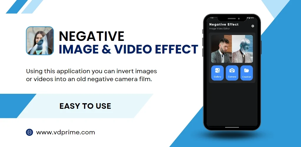Negative: Image & Video Effect screenshot